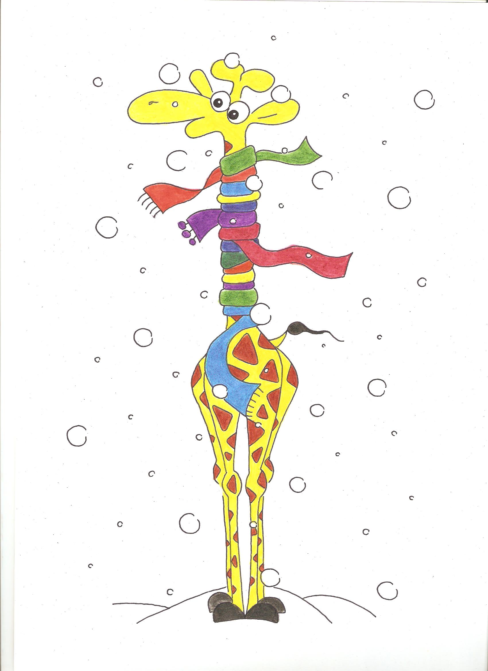 Pohádka Šála pro žirafu